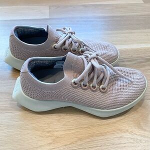 pink allbirds - like new